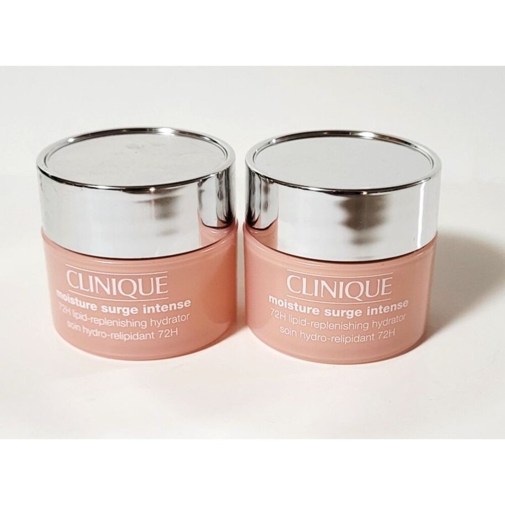 2 x Clinique MOISTURE SURGE 72H Lipid Replenishing Hydrator Cream Moisturizing